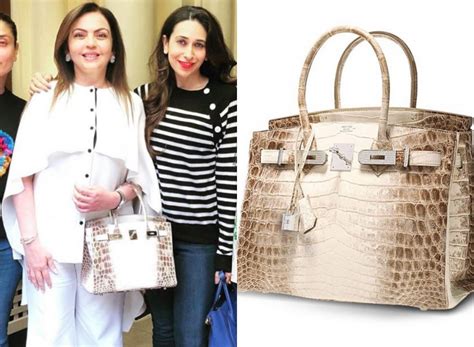 ambani hermes|nita ambani Hermes handbag.